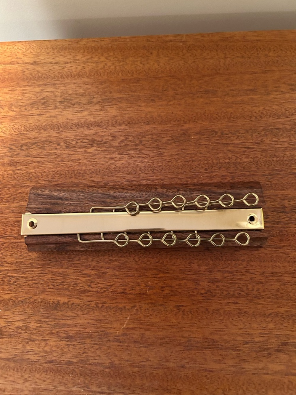 Vintage Hollywood Tie and Belt Rack